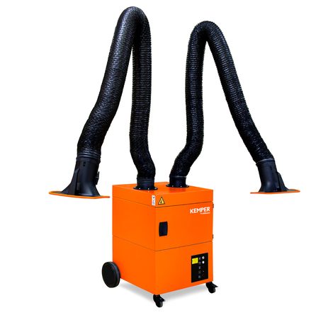 Kemper ProfiMaster (c/w Two Exhaust Arms) Mobile Fume Extractor